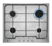 ELECTROLUX PX640XV PIANO COTTURA COMANDI FRONTALI 4 FUOCHI A GAS 60 CM INOX