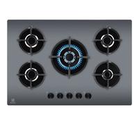 Electrolux Piano Cottura 5 Fuochi a Gas Larghezza 74 cm in Vetro colore Specchio - EGG75372M