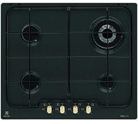 ELECTROLUX PN640RUV PIANO COTTURA GAS 60CM 4 FUOCHI NERO