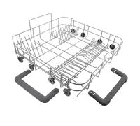 CESTELLO INFERIORE CON RUOTE LAVASTOVIGLIE REX ELECTROLUX 4055385498 ORIGINALE