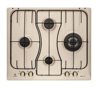 ELECTROLUX RGG6243LON PIANO COTTURA A GAS DA INCASSO 4 FUOCHI ACCIAIO SMALTATO S