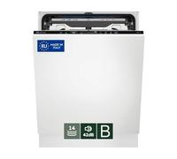 Electrolux SatelliteClean 600 Lavastoviglie Integrata Totale EES68510L 14 Coperti, Interfaccia QuickSelect, Vassoio MaxiFlex, Funzione ExtraHygiene, Beam on Floor, Colore Nero