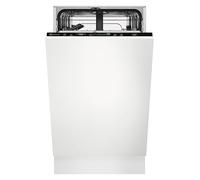 Electrolux Serie 600 Lavastoviglie Slim Da Incasso 45 cm, EES42210L, SatelliteClean, Interfaccia QuickSelect, Tecnologia Beam on Floor, 9 Coperti, 820x450x550 mm