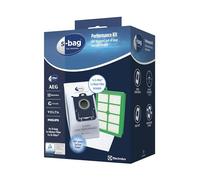 Electrolux SRK201S, Kit Accessori Aspirapolvere UltraSilencer, 4 Sacchetti S-bag Lunga Durata, 2 Filtri EFH12 S-Filter e Filtro Motore, Compatibile con Powerforce e Silentperformer