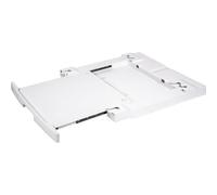 Stacking kit con piano estraibile da posizionare tra lavatrice e asciugatrice in colonna, compatibile con tutti i modelli