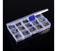 Electrolytic Capacitor, Capacitor Assortment Kit Capacitor Assorted Kit, 200pcs DIY with Box 0.1uF-220uF Computer for Electronic Applications