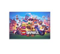 Electronic Arts - Poster decorativo da parete su tela, motivo: Lego Brawls, stampa moderna, per camera da letto, 40 x 60 cm