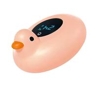 Electronic Bath Temperature Meter - Cartoon Floating Thermometer | 11.8 Inch Compact Size with Instant Read Function, ABS Synthetic with Animal Design, Pool Safety Accessory, Shower Tool for Mother