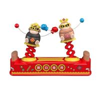 Electronic Boxing Toys, Interactive Table Wrestling Game, 10.24x5.31x2.76 Inches, Indoor Sports Playset, Motor Skill Training Tool for Kids Boys Games Night, Green and Red