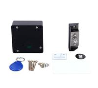 Electronic Cabinet Lock Design Versatile Safe Reliable NFC Locks for Drawers Sliding Doors Lockers Shoe Cabinets Durable ABS Material Easy Installation 4 AAA Batteries