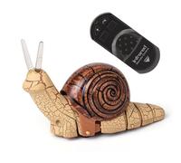 Electronic Fake - ABS With Electronic Components 11.5x3x6.5cm | RC Snail Toy, Realistic Crawling Animal Toy | Kids Remote Control Snail For Christmas, Birthday, And Gift Play