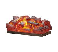 Electronic Fireplace Water Vapor Fireplace Fiamma di simulazione 3D 13,8 pollici Togni di camino elettrico Mini camino inserisci il riscaldatore di tronchi 8W Core di camino ornamentale decorativo Ele
