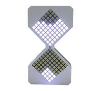 Electronic Hourglass Timer With Adjustable Brightness And Sensors For Home Office Desk Decors Led Night Light