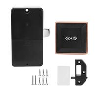 Electronic Induction Lock, Smart Keyless ID Card Lock, Zinc Alloy with ABS, Battery Powered - Multi - Level Management, Low Voltage Alarm, Secure File Cabinet and Locker Access