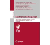 Electronic Participation: 18th IFIP WG 8.5 International Conference, ePart 2026, Athens, Greece, August 30-September 3, 2026, Proceedings