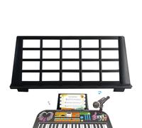 Electronic Sheet Music Stand, Adjustable Folding Score Holder, Keyboards Instrument, Music Book Document Support for Practice Performance, Piano Keyboard, 17.91x8.07x1.65 inches