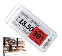 Electronic Shelf Label - Wireless Magnetic Smart Display Tag For Versatile Digital Signage, Electric Control Indicator Enhancing Modern Retail Environments, Clear Readable Screen System Supporting Eff