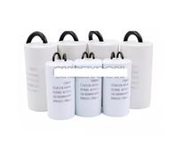 electronic starter Run Capacitor CBB60 450V AC Start Capacitor 5% 3UF/4UF/5UF/6UF/7UF/8UF/10UF/12/14/15/16/18/20/25UF For Washing Machines AUOQKQUT(20UF 450V)
