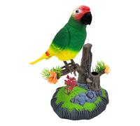 Electronic Talking Bird - Figura degli uccelli animati, cinguettante del sensore | Gioche audio interattivo con caratteristica di design, animale domestico elettronico per ragazzi ra