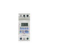 Electronic Weekly 7 Days Programmable Digital TIME Relay Timer Switch Control AC 220V 230V 12V 24V 48V 16A Din Rail THC15A ICXLPMC(1NO 48V AC DC)