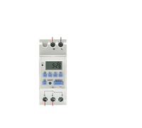 Electronic Weekly 7 Days Programmable Digital TIME Relay Timer Switch Control AC 220V 230V 12V 24V 48V 16A Din Rail THC15A CZAOINCU(1NO1NC 12V AC DC)