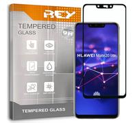 ELECTRÓNICA REY Pellicola salvaschermo 3D per Huawei Mate 20 Lite, Nero, Vetro temperato, Copertura Completa, Pellicola Protettiva Protezione Schermo, 3D / 4D / 5D
