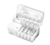 Electronics Cable Storage, Cable Management Box, Dustproof Wire Storage Container, Multifunctional Desk Cable Organizer, 24,5 x 14 x 10,5 cm/9,65 x 5,51 x 4,13 pollici per cavi