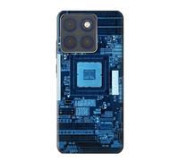 Electronics Circuit Board Graphic Case Cover Custodia per Motorola Edge 70