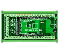 Electronics-Salon - Modulo adattatore per Arduino Mega-2560 R3 con guida DIN e morsettiera a vite