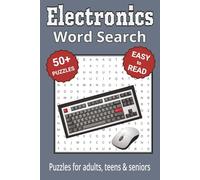 Electronics Word Search Puzzle Book: Search with Easy to Read Print about Electronics and More | 6x9 inches, 110 pages | 50+ Puzzles ... Gifts for Vacations, Holidays & Free Times