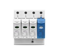 ElectronicSwitch 1pc 3 Phase Surge Protector AC SPD 3P NPE 275V Low-Voltage Protective Arrester Device