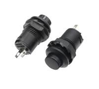 ElectronicSwitch 1PC black Self locking Pushbutton Switches DS428 12mm OFF- ON Push Button Switch 3A /125VAC 1.5A/250VAC DS-428