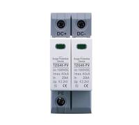 ElectronicSwitch 1PC DC 1000V SPD 2P 20KA~40KA Din Rail Solar Outdoor Power Protection Protective Device Surge Protector Surge