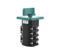 ElectronicSwitch HZ5D-10/1.7 M08 1.7KW 10A 16 Screws Combination Switch Two-Speed electronic starter 3 Positions 4 Sections Cam Switch