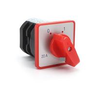 ElectronicSwitch HZ5D-20/4 L02 20A 4kW 2 3 Positions 2 Poles Rotary Cam Transfer Multipolar Poles Power Transfer Combined Switch