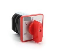 ElectronicSwitch HZ5D-20/4 M04 20A 4kW 2 3 Positions 2 Poles Rotary Cam Transfer Multipolar Poles Power Transfer Combined Switch