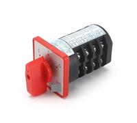 ElectronicSwitch HZ5D-20/4 M07 20A 4KW 3 Position 4 Pole 16 Screw Two-Speed electronic starter And Starting Combination Cam Rotary Switch
