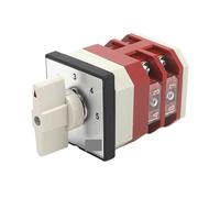ElectronicSwitch LW12-16/F5672.2 16A 5 Position 2 Pole 8 Screws Control Circuit Rotary Cam Switch