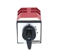 ElectronicSwitch LW12-16/GL24.2 16A 3 Position 2 Pole Momentary Knob Changeover Control Cam Single Reset Switch 8 Screws