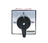ElectronicSwitch LW12-16/YH2.2 2 Phases 8 Screws Circuit Voltmeter Measurement Changeover Selector Rotary Switch 16A