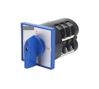ElectronicSwitch LW5D-16/YH3.3 16A Blue Panel 4 Positions 3 Poles 12 Screws Three-Phase Voltmeter Conversion Selector Cam Switch