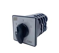 ElectronicSwitch Star Delta Rotary Cam Switch Start Dual Speed electronic starter High and Low Switching 40A Transfer HZ5-40/7.5KW M07