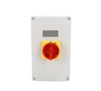 ElectronicSwitch SZD11-100/300010-D 100A 3 Poles 2 Positons Pad Lock Rotary Cam Isolator Load Break Switch On-Off With Box 3P