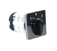 ElectronicSwitch SZL9-75/3 75A 1-0-2 3 Positions 12 Screws 3Phases Transfer Changeover Rotary Cam Switch