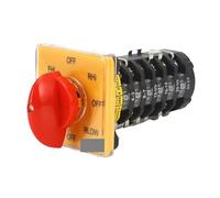 ElectronicSwitch SZW25-64D/6 25A 24 Screws Forward Reverse Fast Slow Speed Multi-Position Changeover Cam Switch