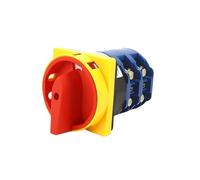 ElectronicSwitch SZW26-125A 2GS 88X88mm Panel Changeover Power Cut-off Padlock 2 Position 2 Phase 8 Screws Cam Selector Switch
