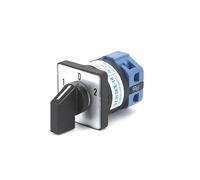 ElectronicSwitch SZW26/LW26-10 1 Phase Small Double Ways Power Switching Selector Rotary Cam Switch 3 Position Lines 10A ON-OFF ON