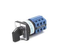 ElectronicSwitch SZW26/LW26-10 3 Phase Small Double Ways Power Switching Selector Rotary Cam Switch 3 Position Lines 10A ON-OFF ON