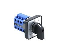 ElectronicSwitch SZW26/LW26-20/0-6.3 20A 3 Phase 12 Screws 7 Position 48x48mm Panel Selector Transfer Rotary Cam Switch