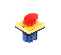 ElectronicSwitch SZW26/LW26-20 C04.2 20A 660V OFF ON 2 Position 8 Screws 64X64 mm Panel Manual Transfer Changeover Cam Switch